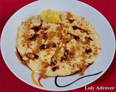 Receta: Arroz con dulce de leche y manzana