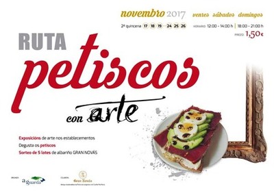 A Guarda acolle este mes a ruta gastronmica -Petiscos con arte- 