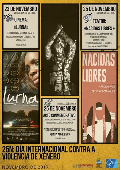 A Guarda conmemora o Da Internacional contra a Violencia de Xnero con actividades culturais