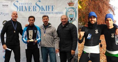 Nuevos xitos para remeros tudenses en Italia