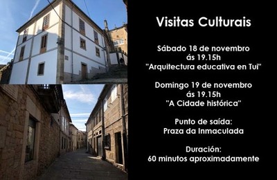 Visitas culturais guiadas esta fin de semana en Tui
