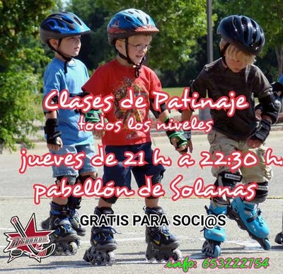 A Guarda Hockey Lia oferta Clases de Patinaxe