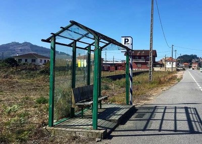 O Concello da Guarda insta  Xunta a arranxar a deteriorada marquesia da Gndara