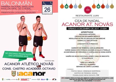 El Acanor Atl. Novs comienza la defensa del liderato