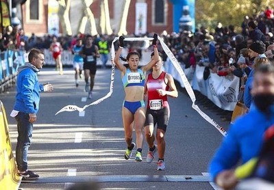 Hugo Garca y Elsa Pena, los ms rpidos en la categora escolar de San Martio 2017 