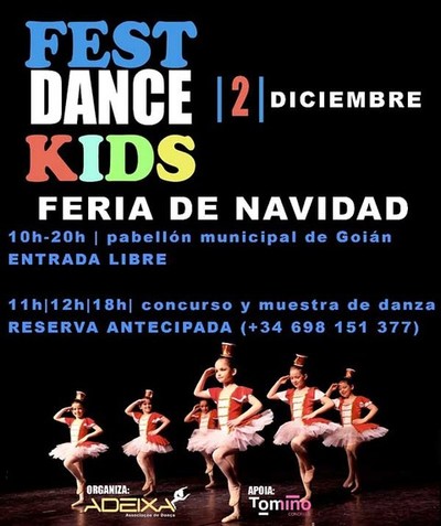 El Auditorio de Goin acoge este sbado el Fest Dance Kids