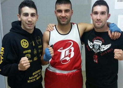 Ismael Prez, na disputa para ser Campin Galego de Boxeo