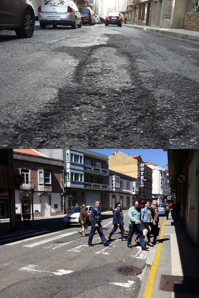 O PP da Guarda critica o convenio da ra Concepcin Arenal entre Concello e Deputacin
