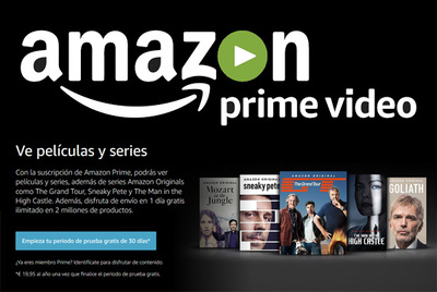 Prueba Amazon Prime video: Gratis durante 30 das!