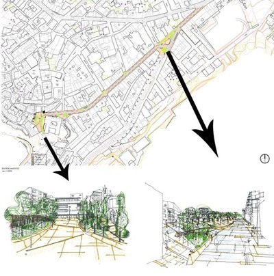 Proxecto da deputacin para a mellora integral da ra Concepcin Arenal en A Guarda