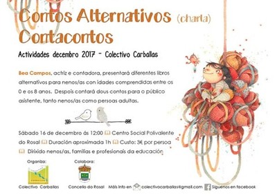 Contos alternativos este sbado no Rosal