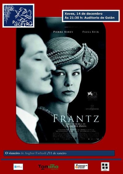 O Cineclub Poleiro proxecta -FRANTZ- este xoves en Goin 