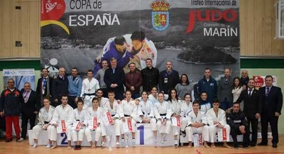 La judoca guardesa Tecla Cadilla se proclama campeona en el I Trofeo Internacional Villa de Marn