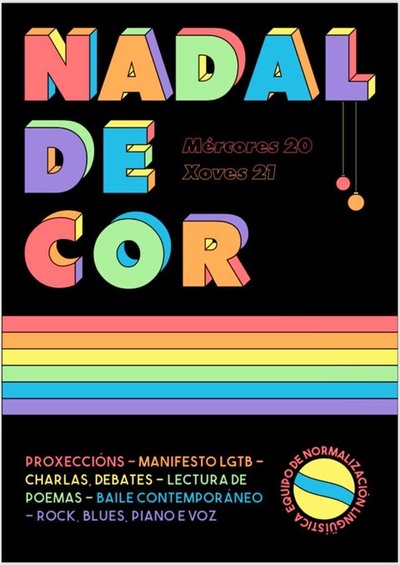 Nadal de Cor organizado polo Equipo de Normalizacin Lingstica do IES A Sangria