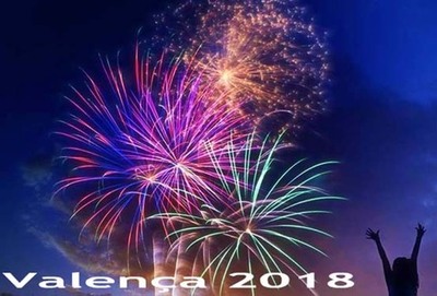 Passagem de Ano  em Valena: Vem Desejar -Feliz Ano Novo- Aqui