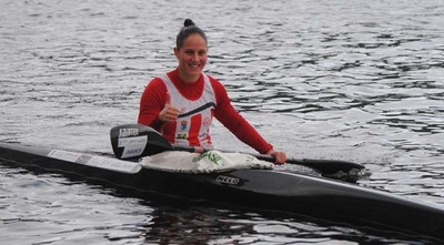 Carla Prez del Kayak Tudense ingresar en el Centro de Instruccin Militar de Cceres