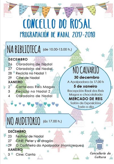 Programacin de Nadal no Concello do Rosal