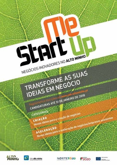 CIM Alto Minho lana concurso Start me up Alto Minho