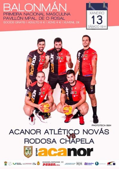 El Acanor se prepara para recibir este sbado al Chapela