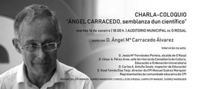 Visita de D. ngel Carracedo ao CPI Manuel Surez Marquier este martes