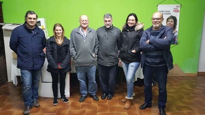 Elexida a nova executiva local dos socialistas en Oia