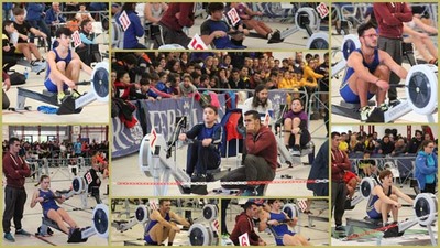 El Club Remo Tui participa en el Campeonato Gallego de Remoergmetro