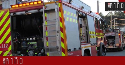 Arde un cuarto dunha vivenda en Tui