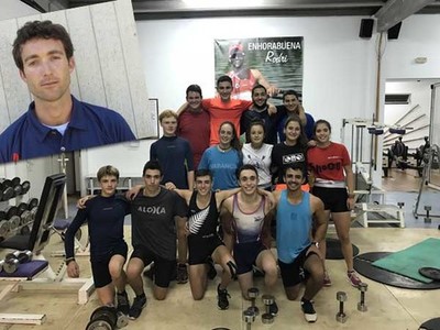 El remero tudense Sergio Prez consigue el Record del Mundo de Remoergometro