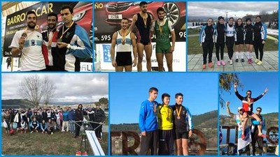 Seis medallas para el Club Remo do Mio de Tui-Seta en los Campeonatos de Espaa de Remoergometro y fondo 
