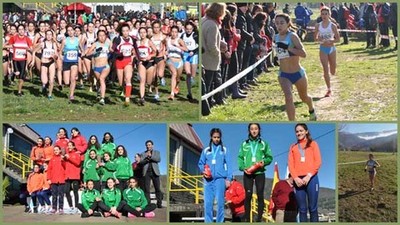 A deportista guardesa Elsa Pena proclmase Campiona galega de Cross