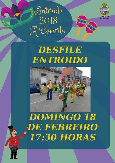 O Desfile-Concurso de Entroido celbrase este domingo na Guarda