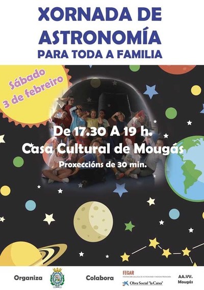 Xornada de Astronoma esta tarde en Mougs