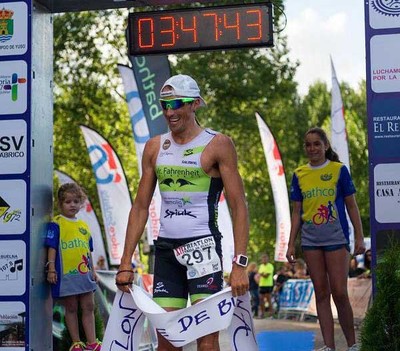 El tudense Gustavo Rodrguez con vistas al Campeonato de Espaa de Duatln de Larga Distancia