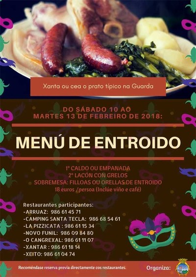 -Men de Entroido-  en sete restaurantes da Guarda