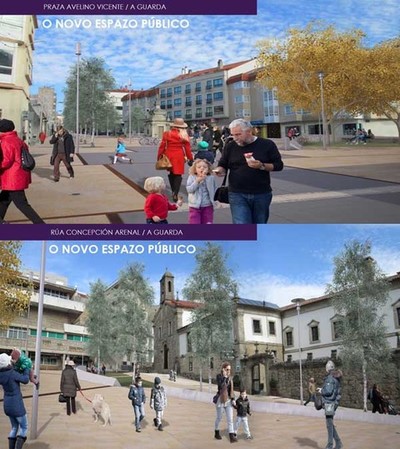 Aprobado o proxecto para a mellora integral da ra Concepcin Arenal en A Guarda 