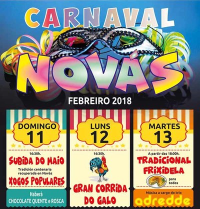 Programacin del Carnaval en Novs, O Rosal