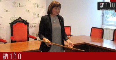 Mara del Carmen Alonso toma el bastn de mando de la alcalda de O Rosal