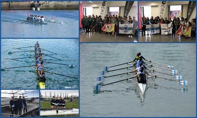 El Club Remo do Mio de Tui-Seta Campen por equipos en la Regata Internacional de Fundo -Centro de mar- de Viana do Castelo