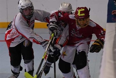 A Guarda Hockey Lia participou na fase previa da Copa Federacin na categora nen@s