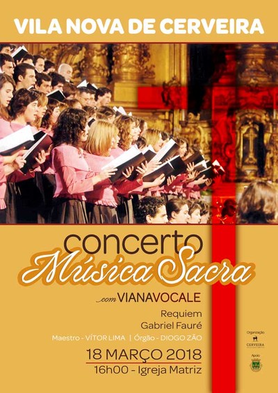 VianaVocale d concerto de msica sacra na Igreja Matriz