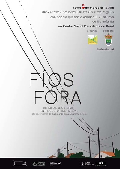 Proxeccin de -Fos Fora-este xoves no Rosal