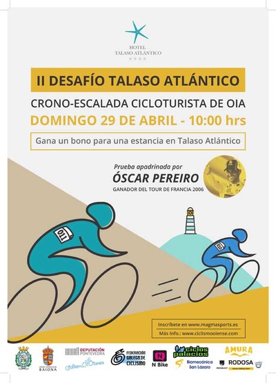 Abiertas las inscripciones para el II Desafo Talaso Atlntico en Oia 