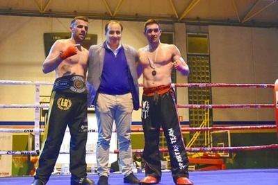 O Goians do Spartan Team, Charly Lpez, subcampin galego de Full Contact