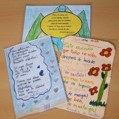 O CEIP As Solanas celebra o da internacional da poesa e da rbore