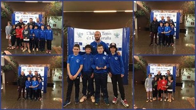 El Club De Tenis Codesal se proclam subcampen Gallego Alevn masculino divisin Oro