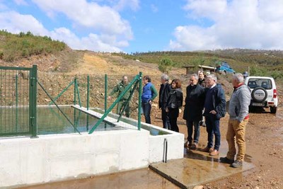Novo punto de auga contra o lume na comunidade de montes de Loureza (Oia)