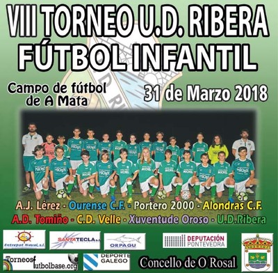 O Rosal acolle o 31 de marzo o VIII Torneo UD Ribera de Ftbol Infantil