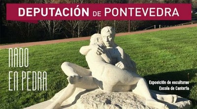 A mostra -Nado en pedra- chega ao Castelo de Santa Cruz de A Guarda