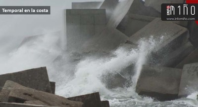 A fin de semana chega cunha Alerta Laranxa por temporal costeiro