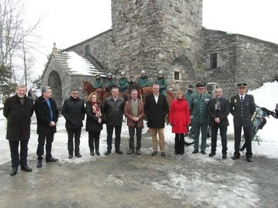 Santiago Villanueva presenta el dispositivo de seguridad de vigilancia en el Camino de Santiago en Semana Santa
